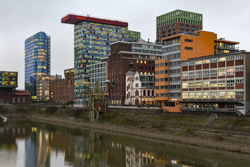 Медиа-гавань Дюссельдорфа