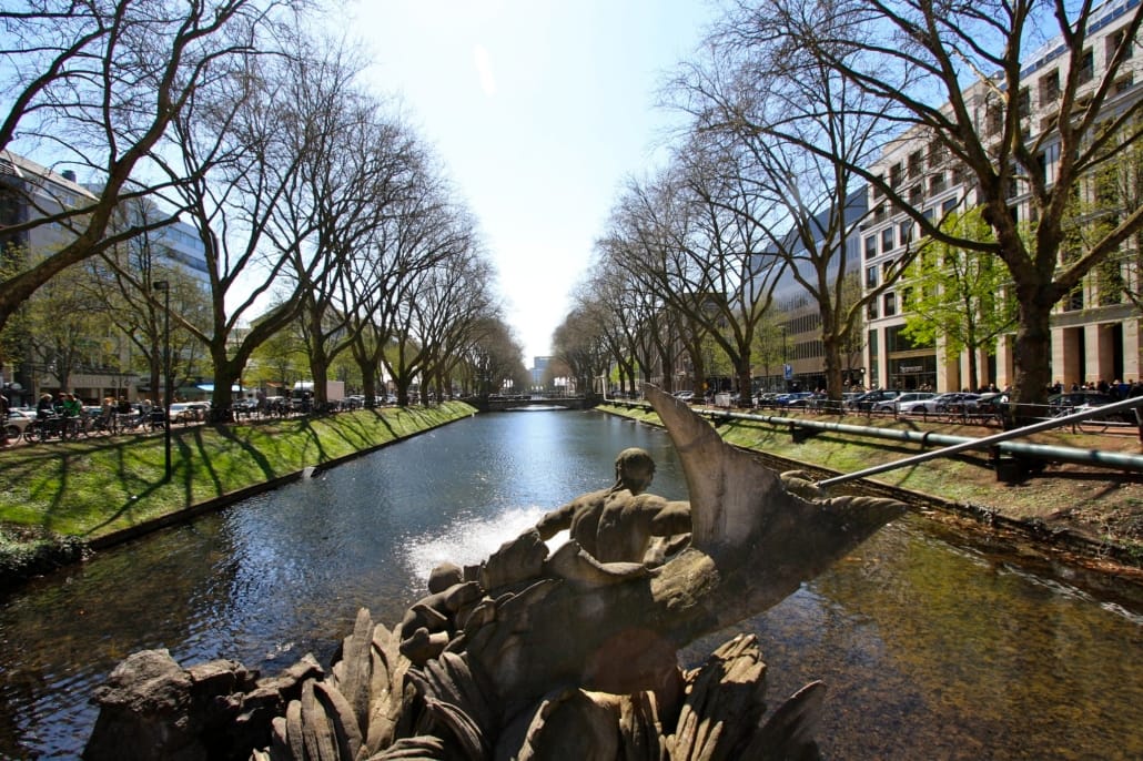 Королевская аллея в Дюссельдорфе