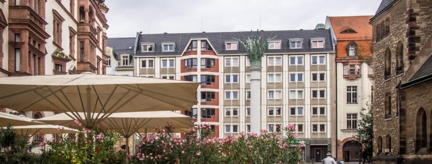 Старый город в Лейпциге