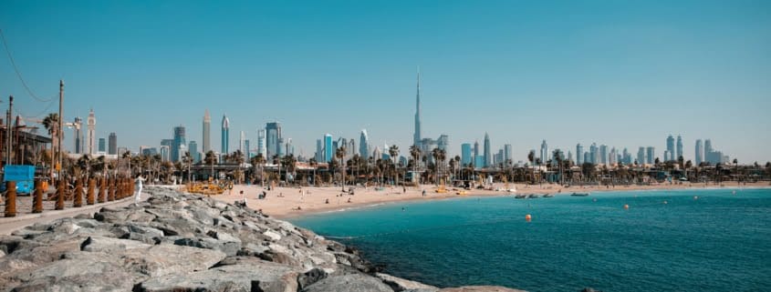 Пляж Дубая