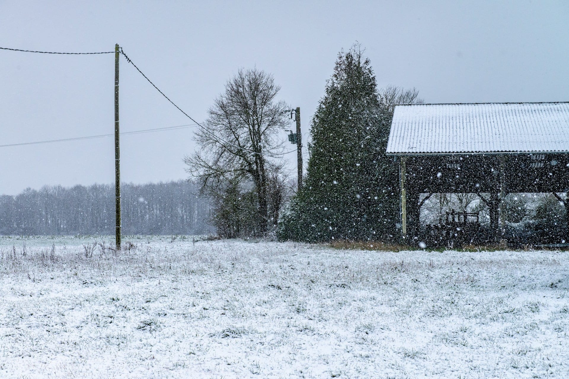 Нормандия зимой