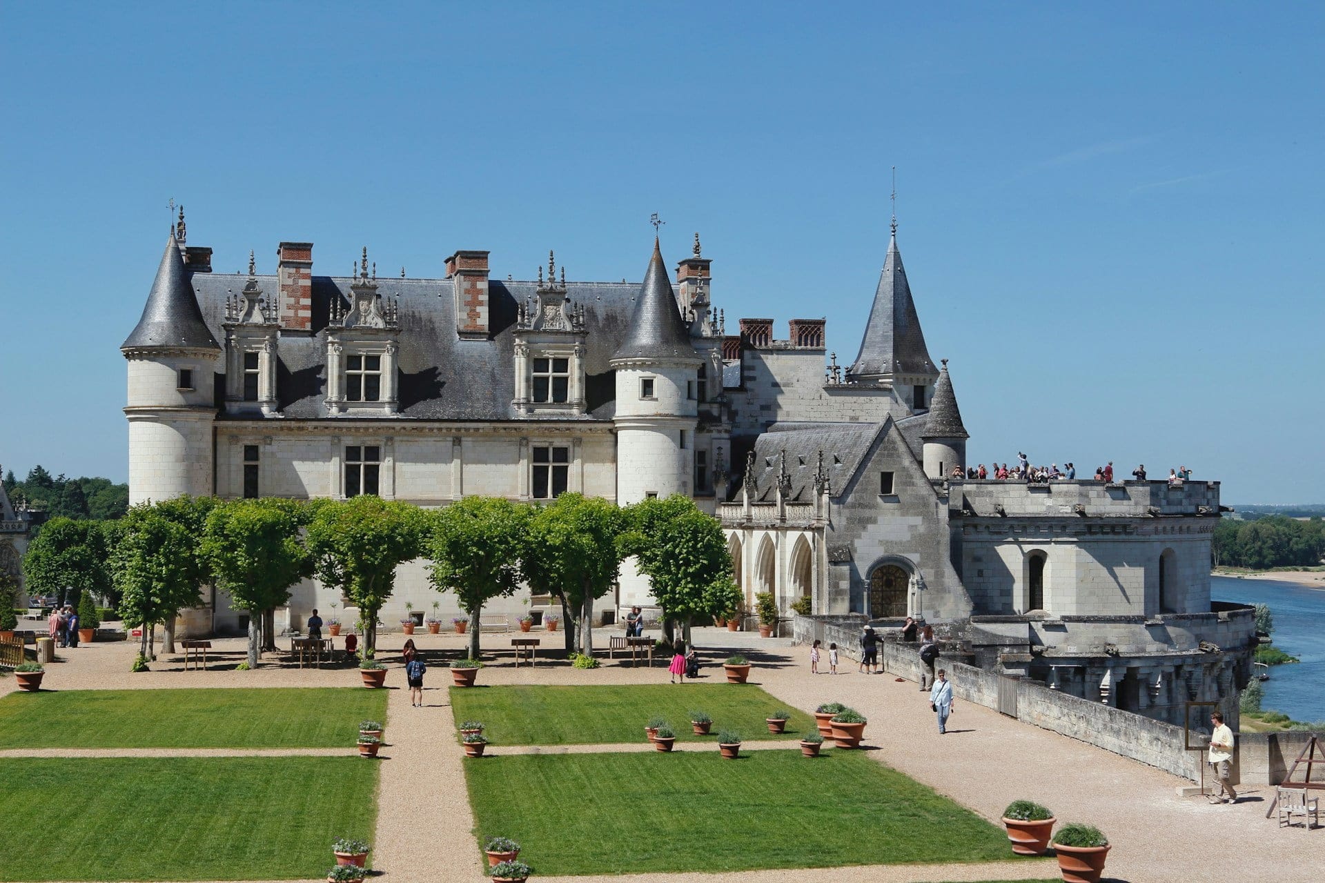 Замок Амбуаз (Château d'Amboise) Замки долины Луары