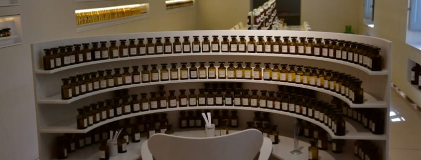 Orgue du parfumeur, from Fragonard Historic Factory in Grasse