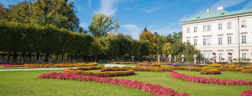 Парк Мирабель Зальцбург Моцарта