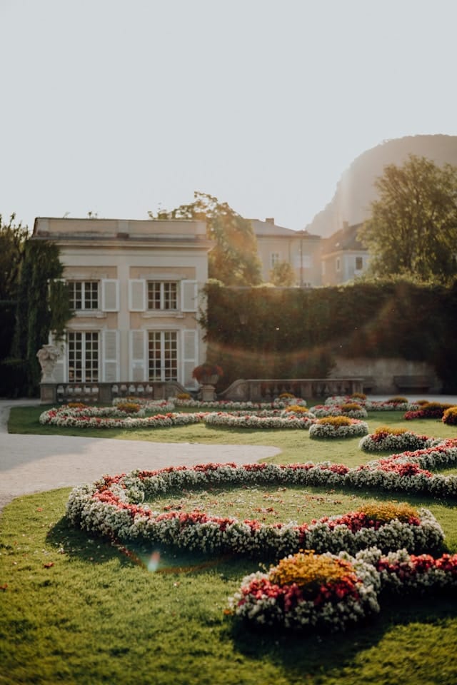 Парк Мирабель Зальцбург Моцарта