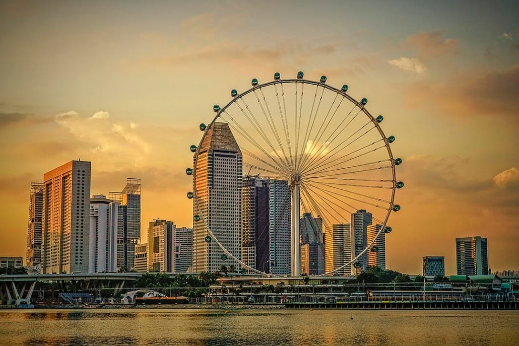 Колесо обозрения Сингапур
