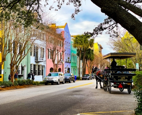 Радужный ряд Город Чарльстон